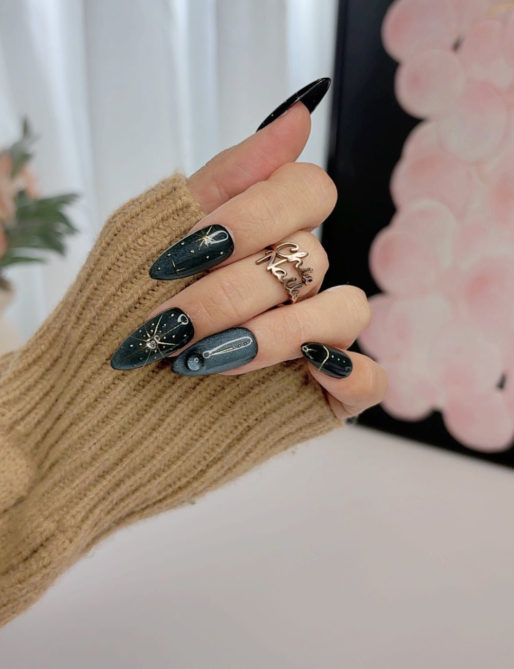 Midnight Star Press-On Nails