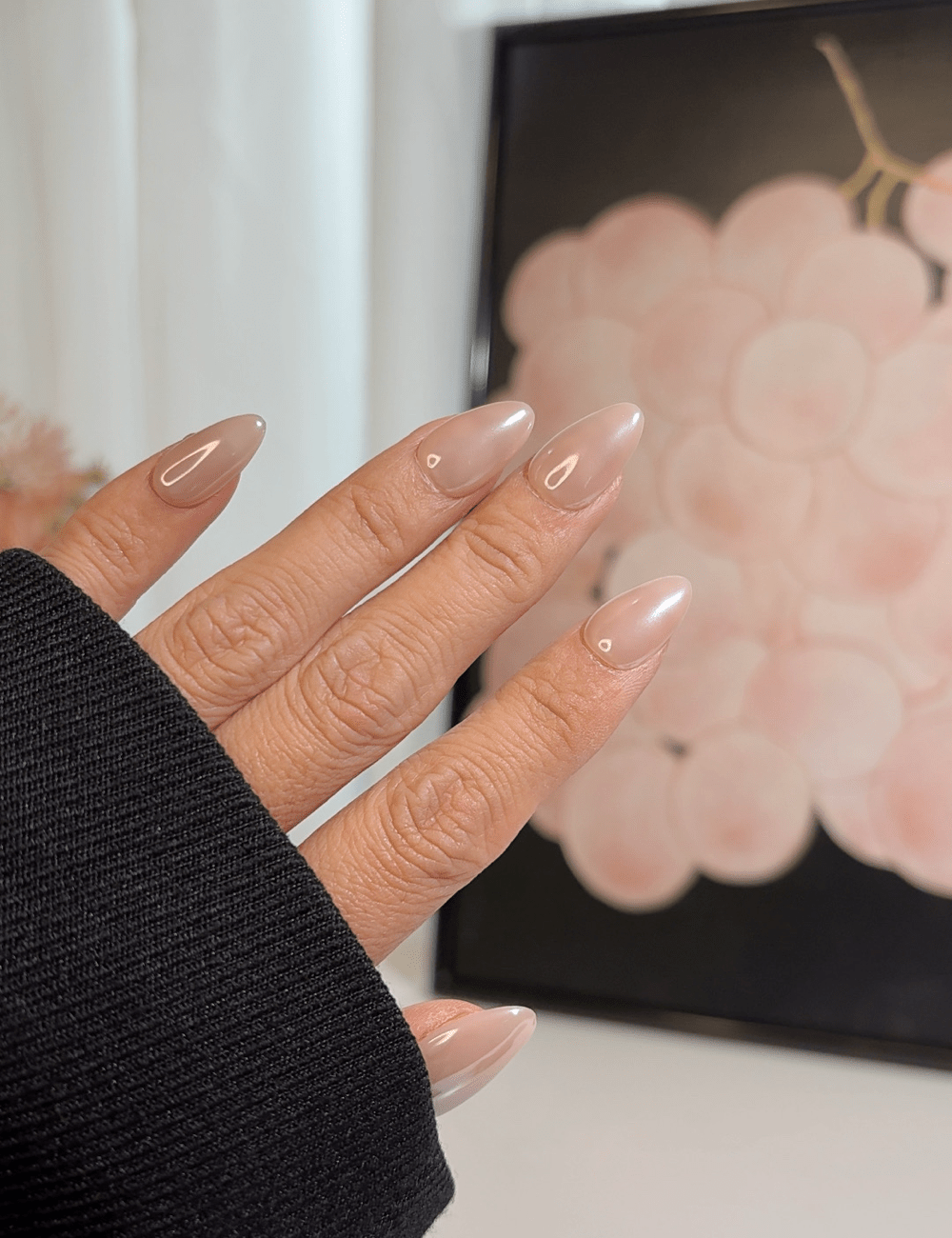Pearl Sheen Nude Press-On Nails