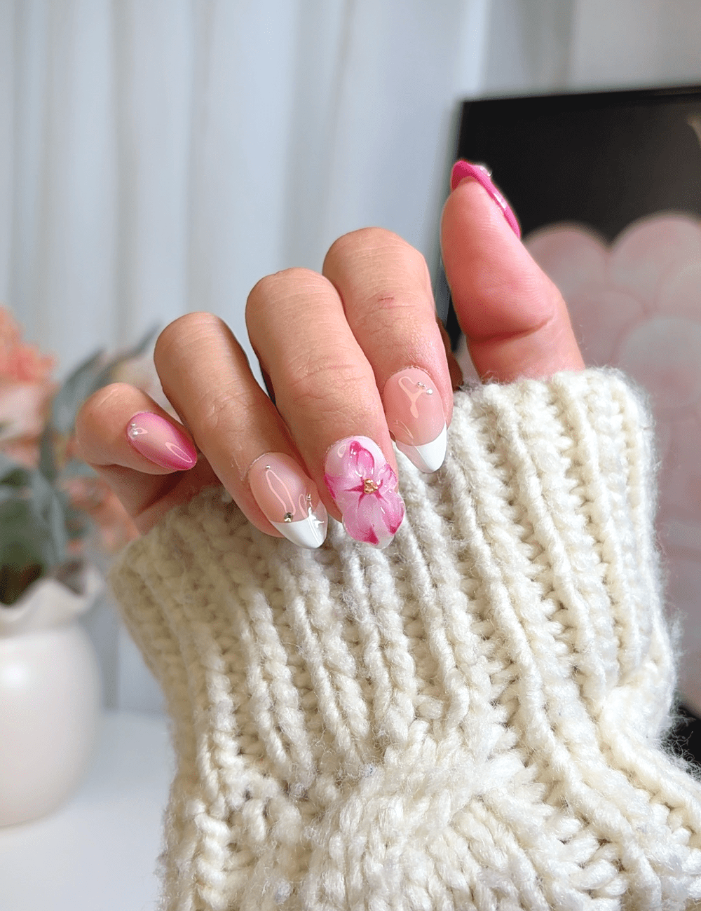 ChicNails – Dusty Rose Nude Press-On Nails | Short Almond Matte Finish