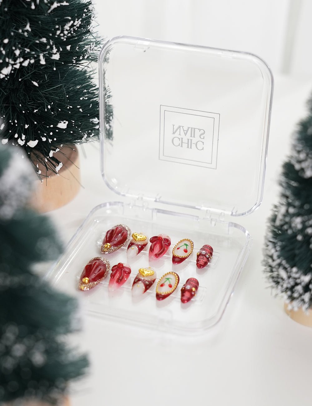 Festive Glam Red & Gold 4070