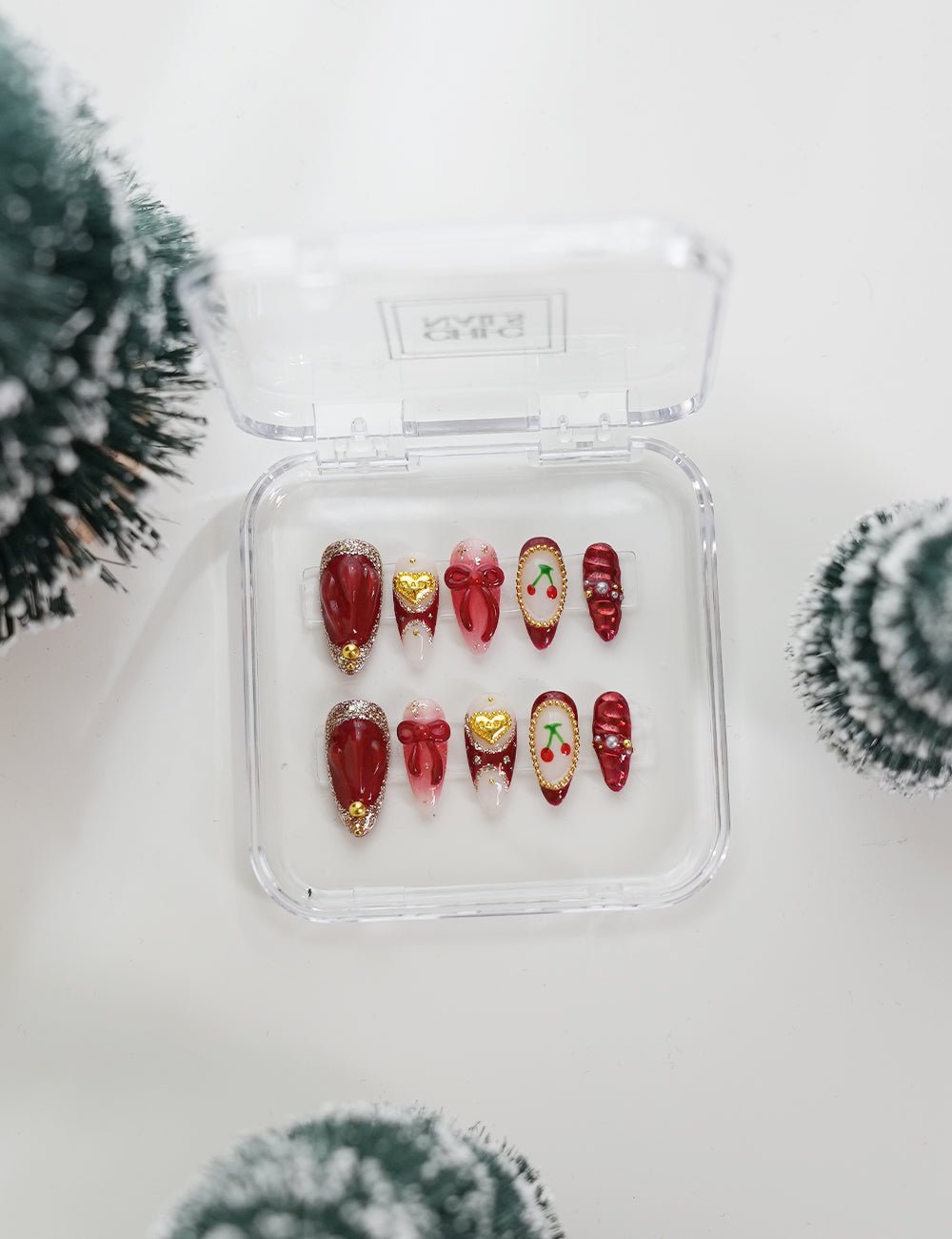 Festive Glam Red & Gold 4070