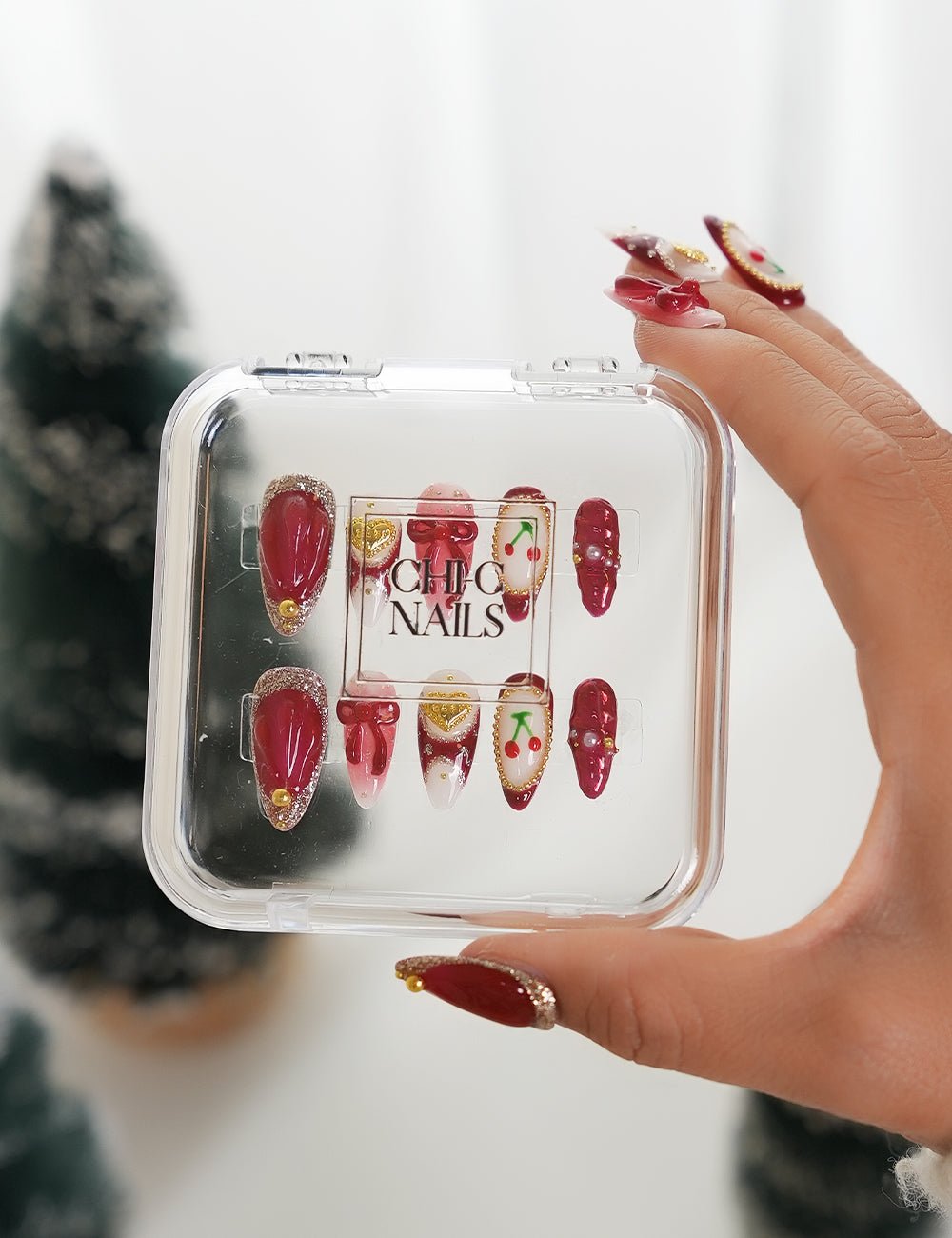 Festive Glam Red & Gold 4070