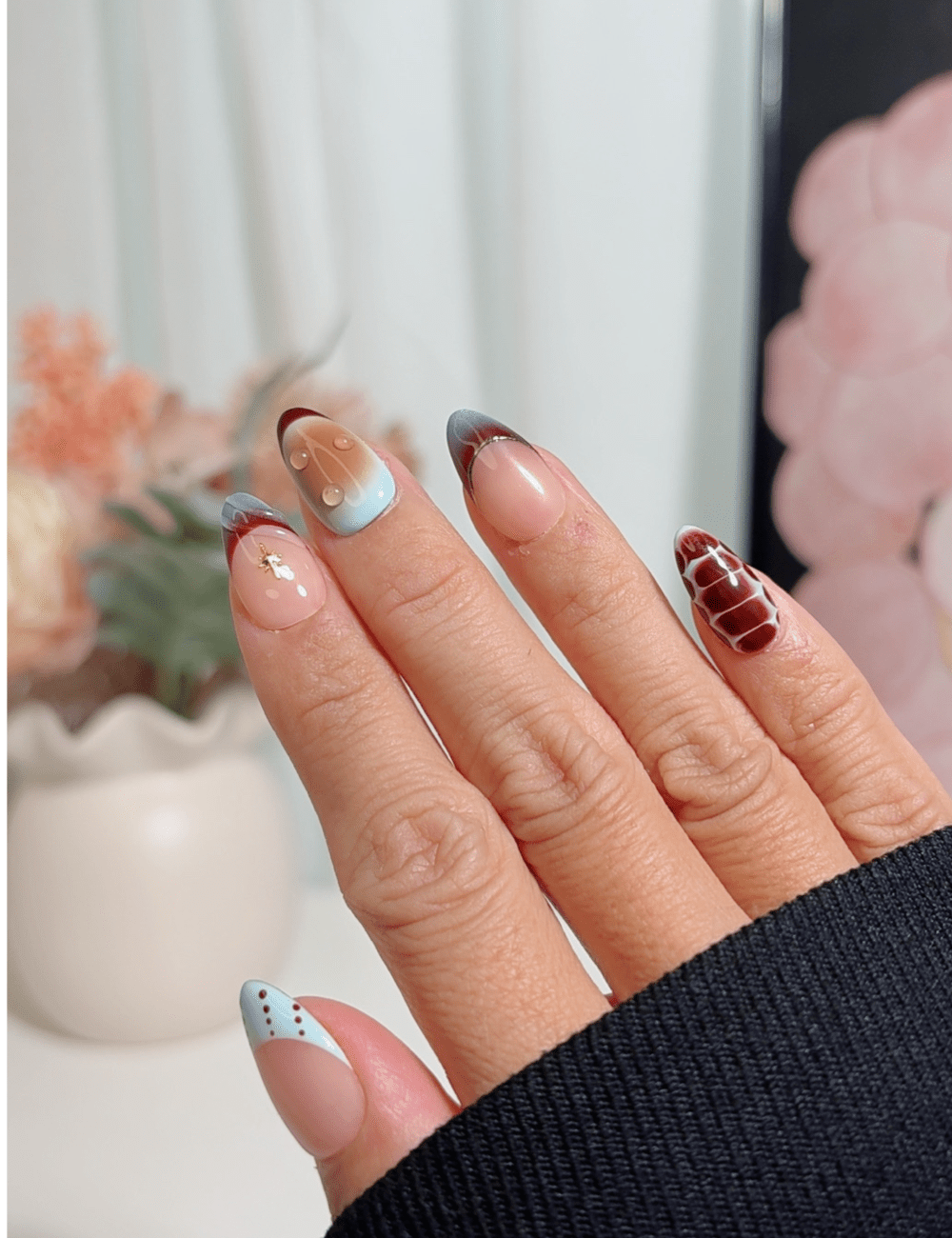 Choco Ice Dream Press-On Nails