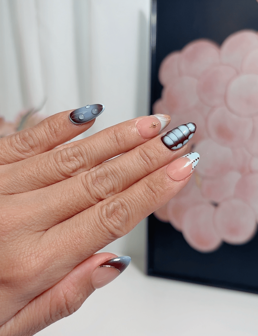 Choco Ice Dream Press-On Nails