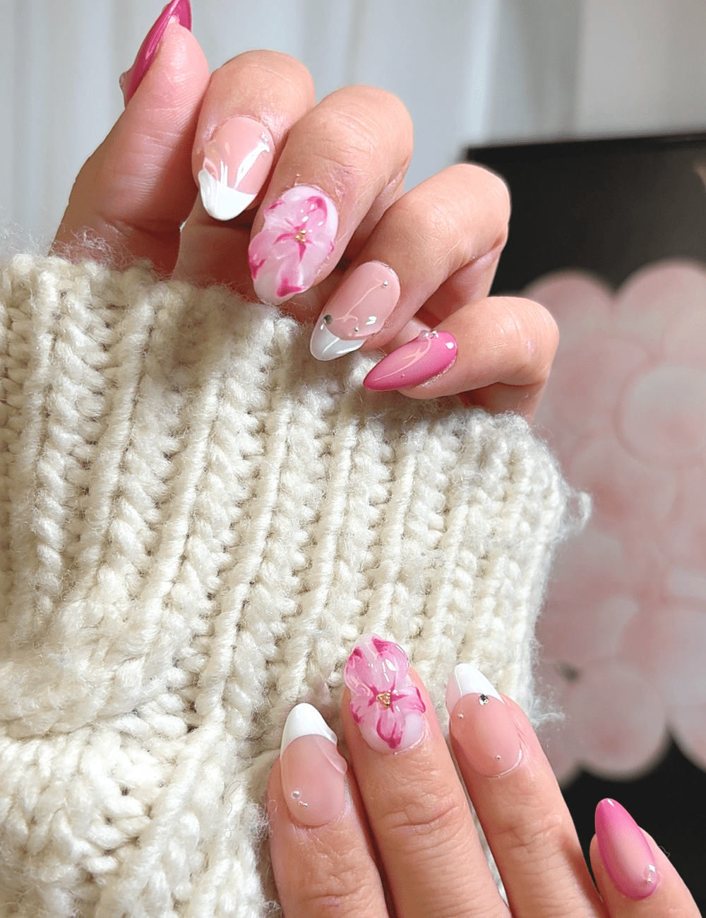 ChicNails – Dusty Rose Nude Press-On Nails | Short Almond Matte Finish