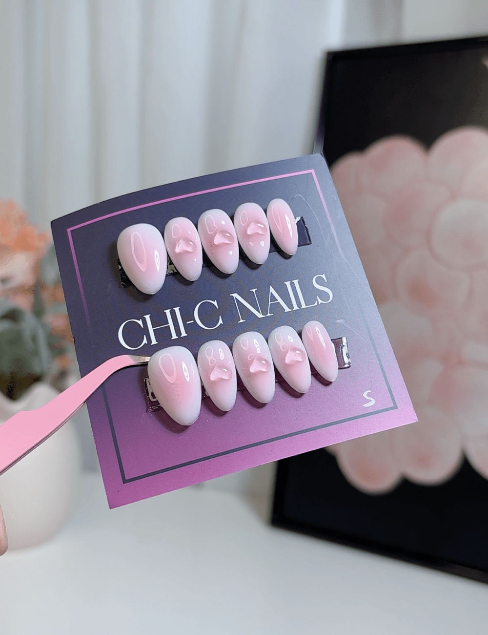 ChicNails – Short Blush Pink Press-On Nails