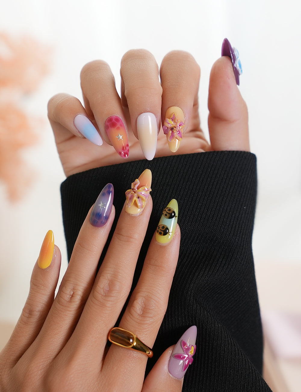 3D Floral 4010