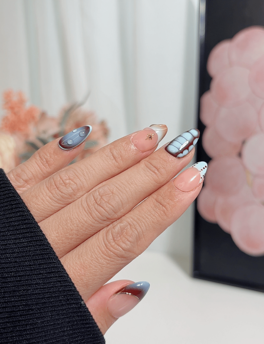 Choco Ice Dream Press-On Nails