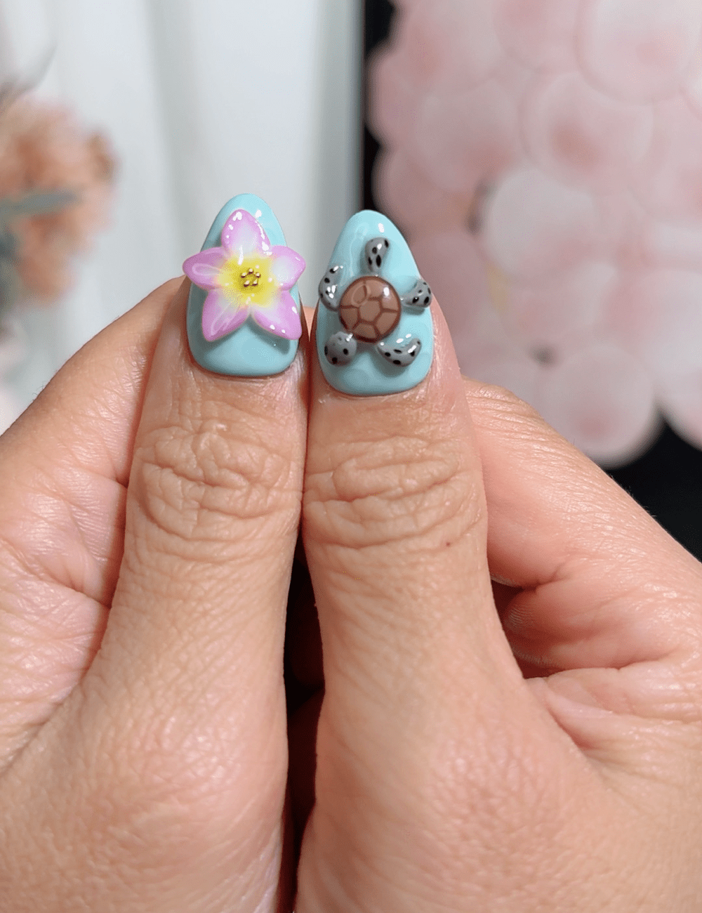 Ocean Adventure 3D Press-On Nails