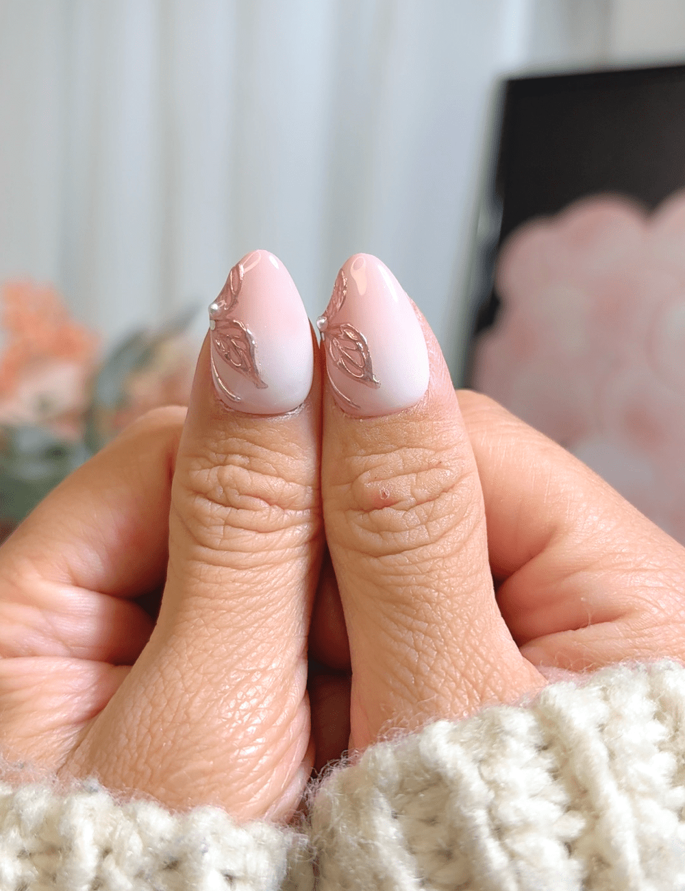 ChicNails – Baby Pink Short Almond Nails | Soft Girl Press-On Set