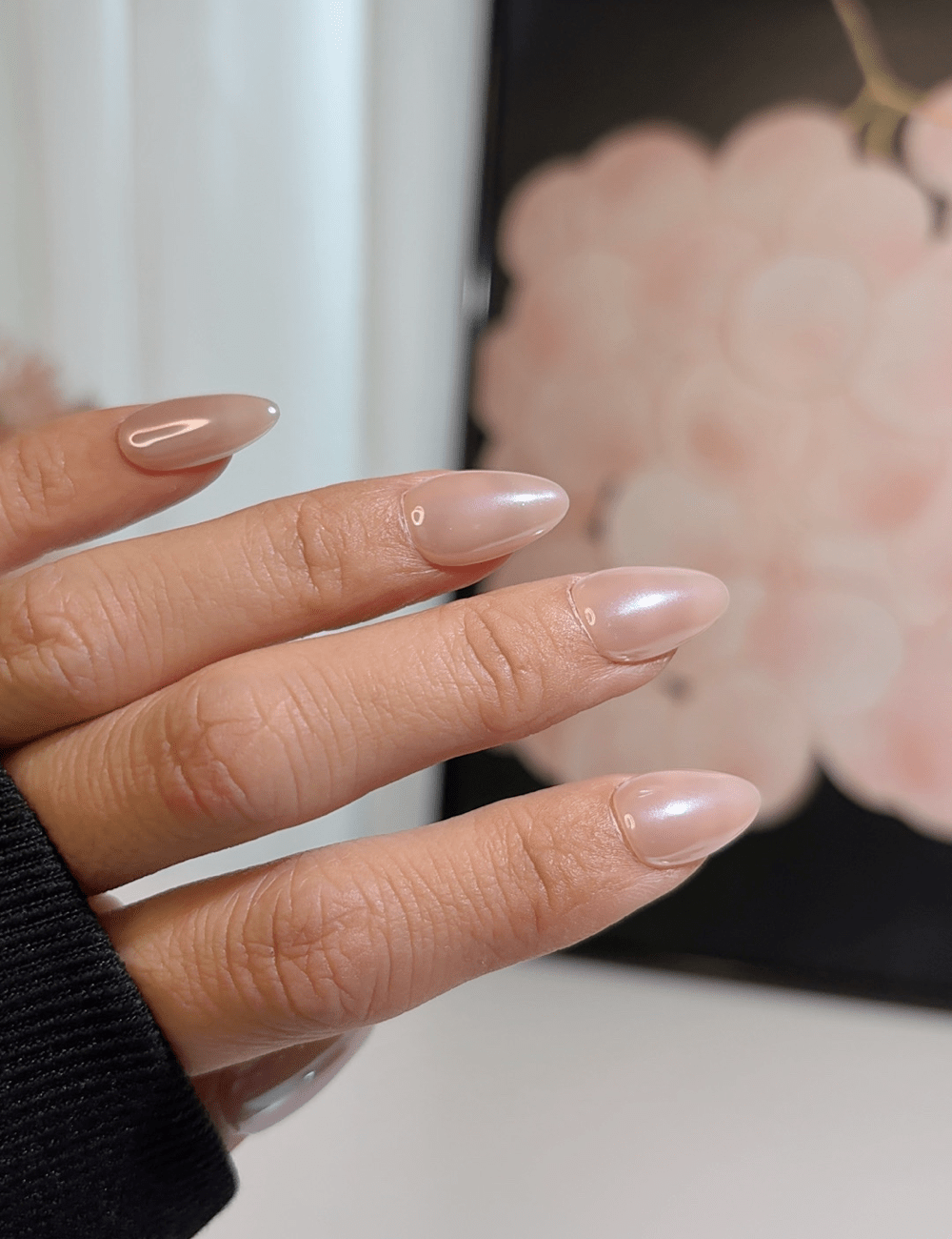 Pearl Sheen Nude Press-On Nails
