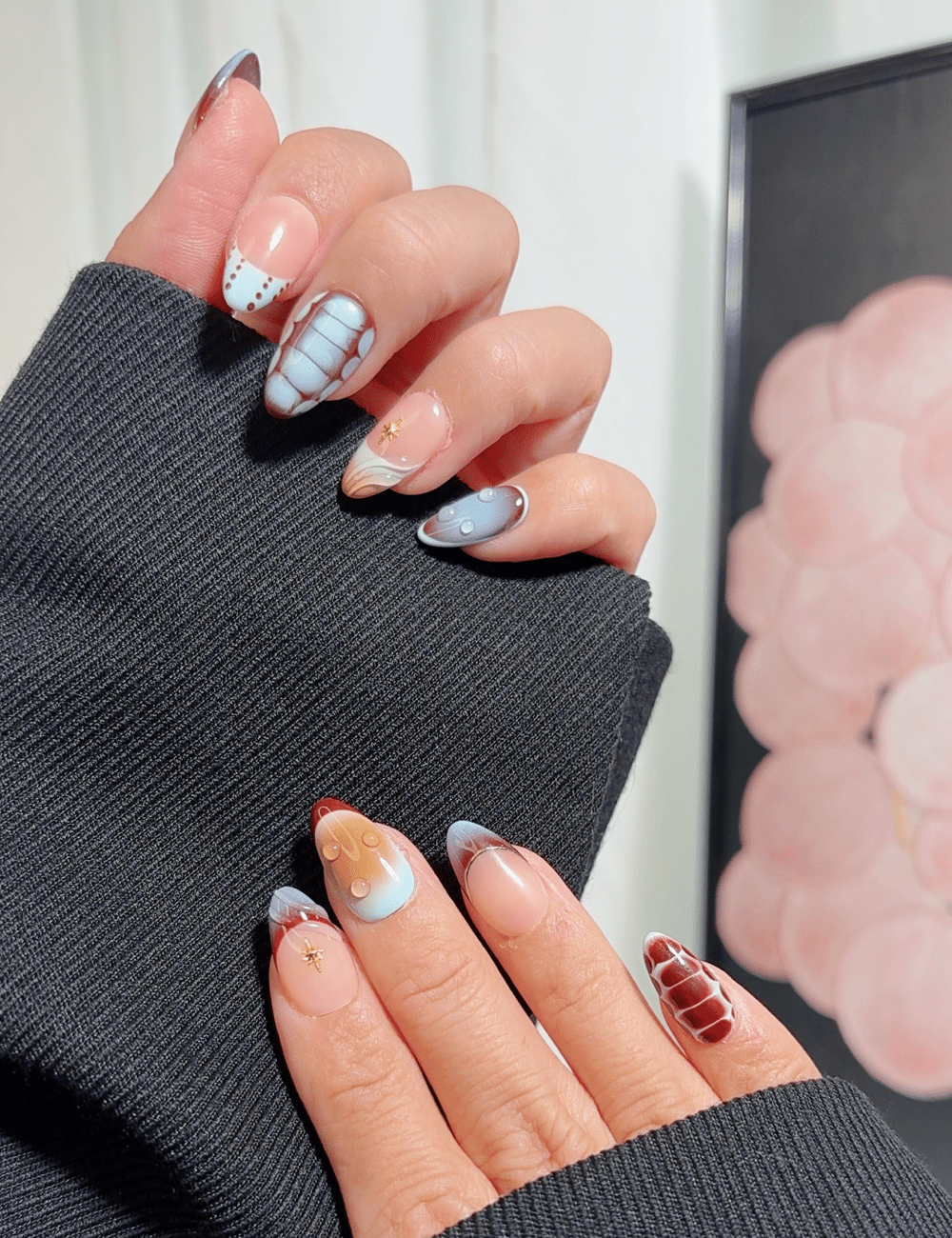 Choco Ice Dream Press-On Nails