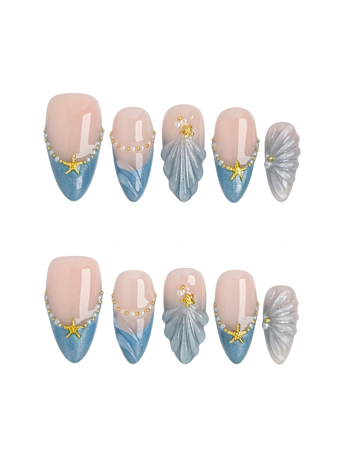 Pink Reverie Short Almond Press On Nails